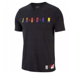 Nike Men's Air Jordan championship Lakers DNA T-Shirt. Size L